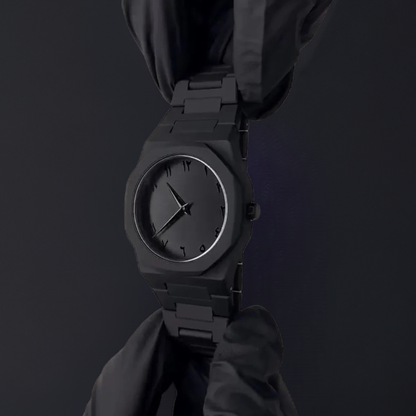 Arabic Aura Watch – Black Arabic Dial Watch for Men